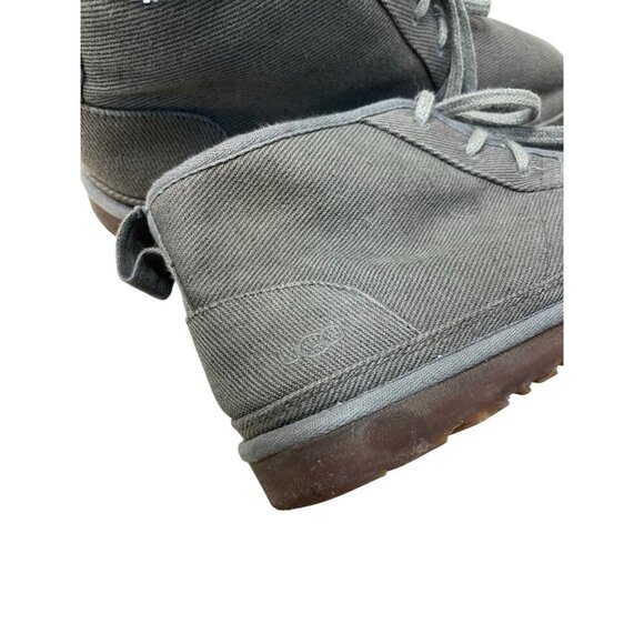 Ugg Neumel Natural Chukka Boot Mens Size 13 US Hemp Cotton Gray Lined - Picture 3 of 10